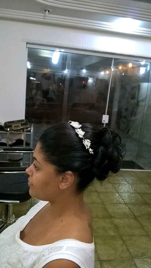 Prova do penteado - 2