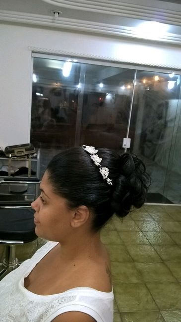 Prova do penteado - 2