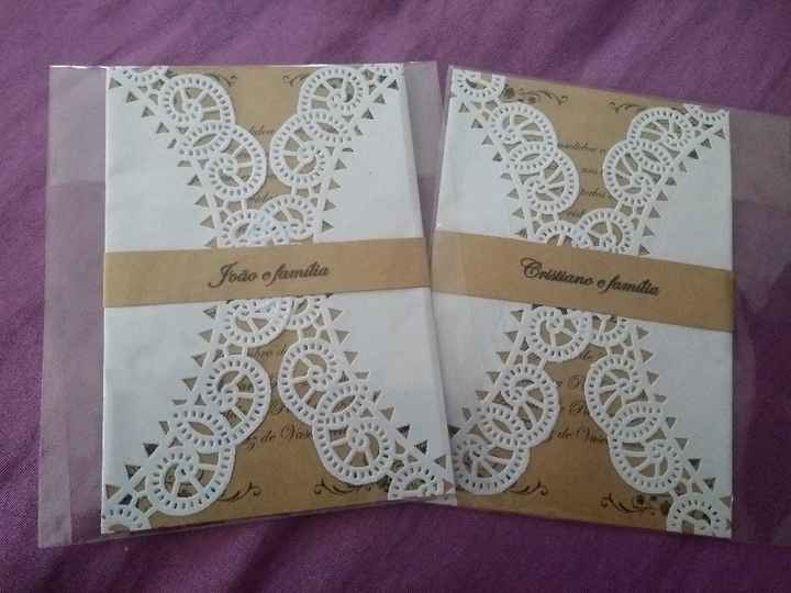 Convite de casamento - 1