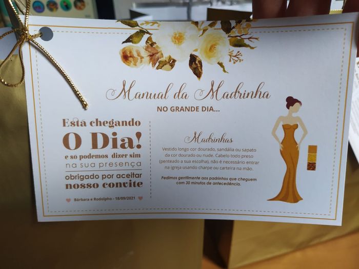 Lembrancinhas para madrinhas, padrinhos, pajens e daminha 10