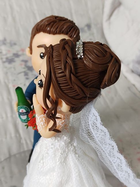 Nosso Topo de bolo personalizado 5