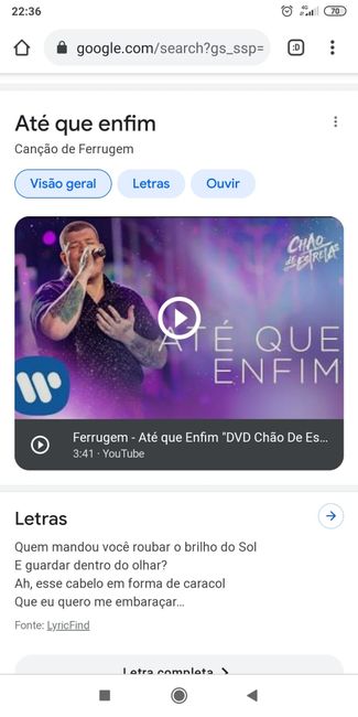 Vamos descontrair: qual a música do casal? :) - 1