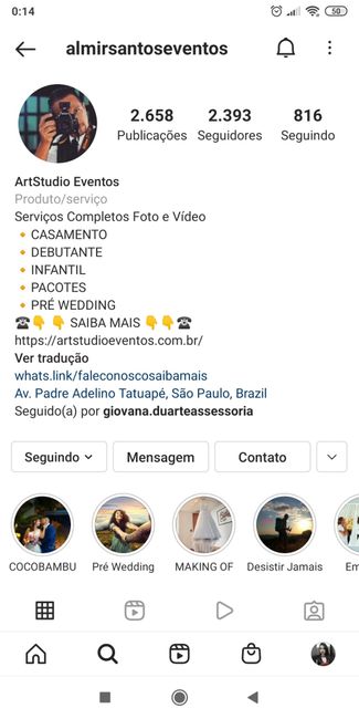 Valores de fornecedores 1