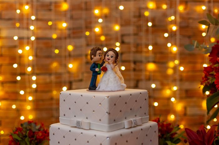 Fotos da decoração do buffet, doces finos, lembrancinhas e topo de bolo 6