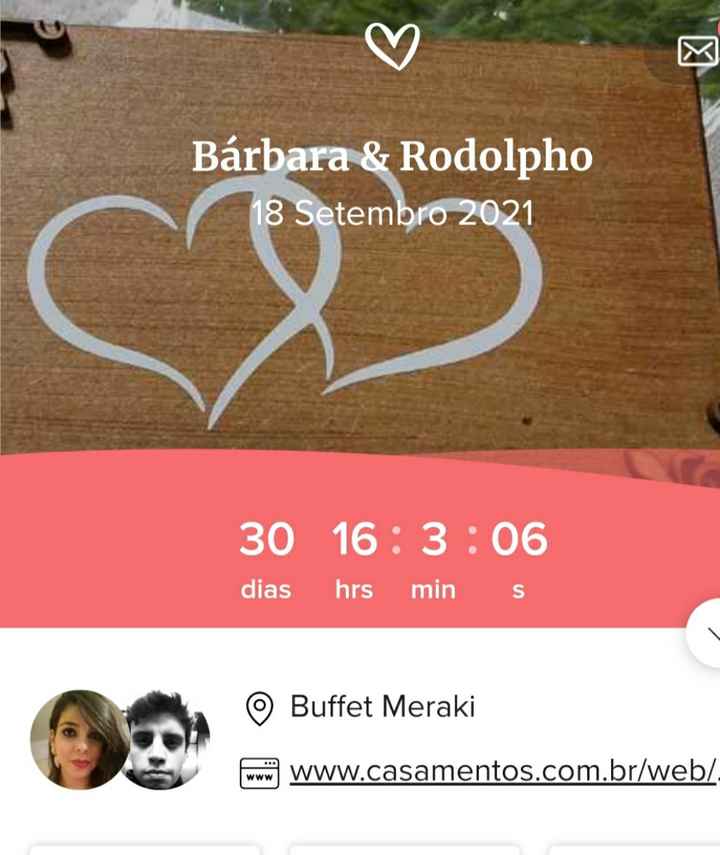 Contador virou ❤️ 30 dias - 1