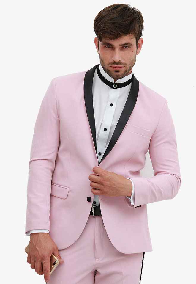 Como incluir o rosa no trajes dos noivos! #outubrorosa - 3