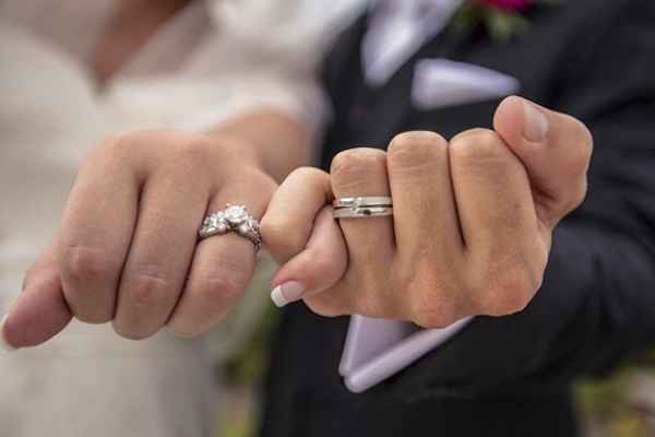 Tipos de aliança de casamento - 2