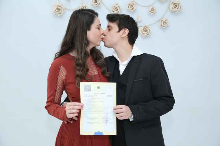 Hoje completamos 3 meses do casamento oficial no civil - 2