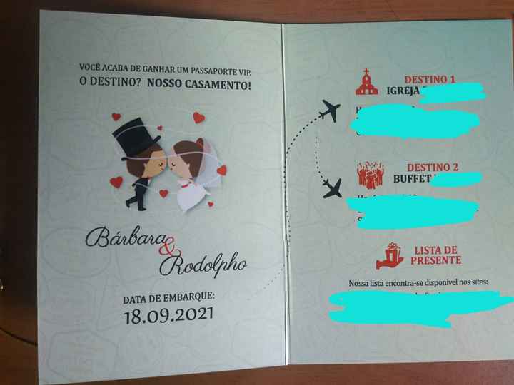 Nosso convite de Casamento B&r - 1