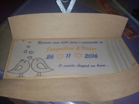Save the date diy... me dêem suas opiniões.  - 3