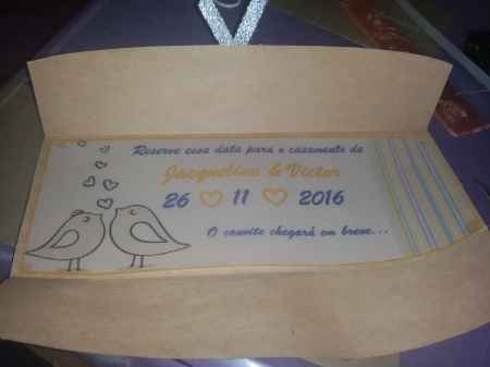 Save the date diy... me dêem suas opiniões.  - 3