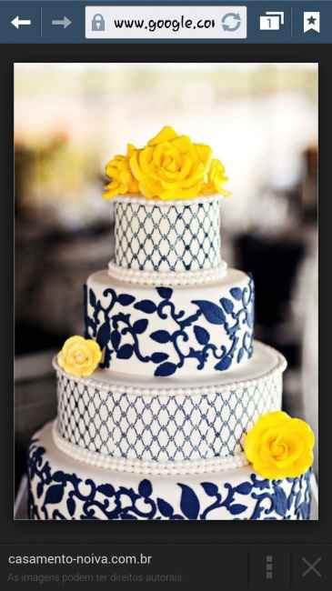 Bolo de casamento - 1