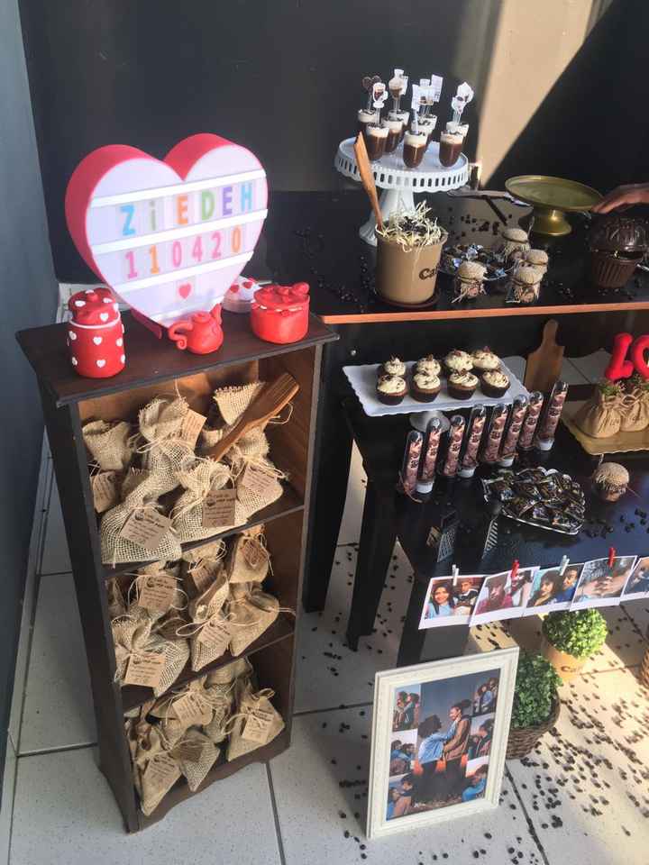 Chá de Cozinha "tema café" - 2