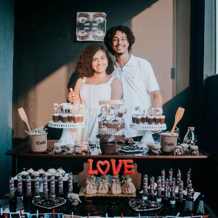 Chá de Cozinha "tema café" - 5