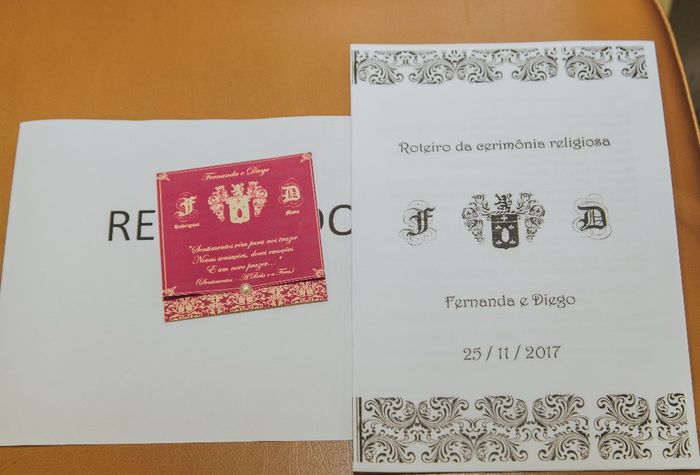 Lágrimas de alegri e roteiro da cerimônia