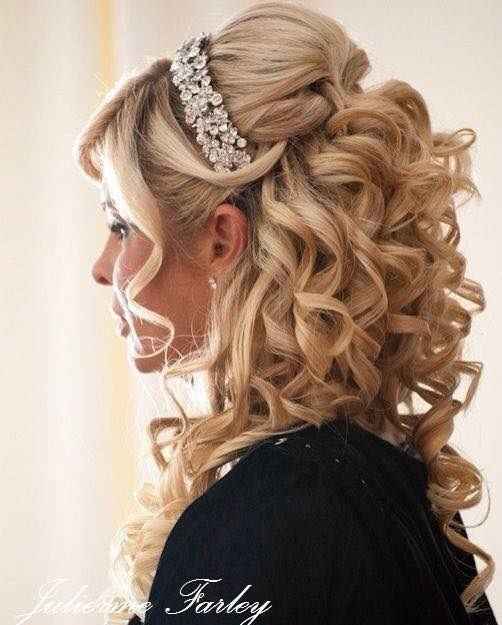 Penteado semi preso