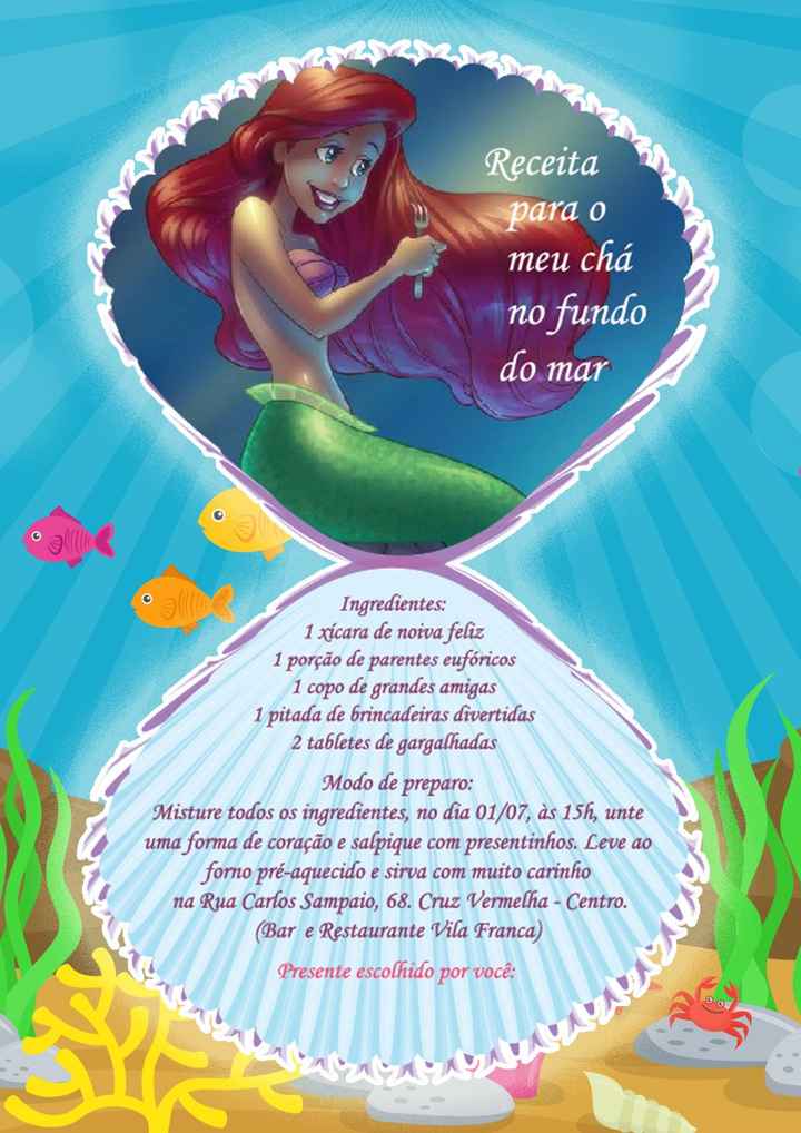 Convite aberto