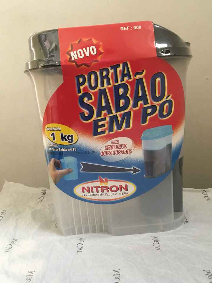 Porta sabão em pó - Amiga 3
