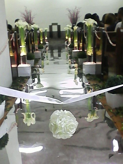 Decoração - Entrada da Igreja
