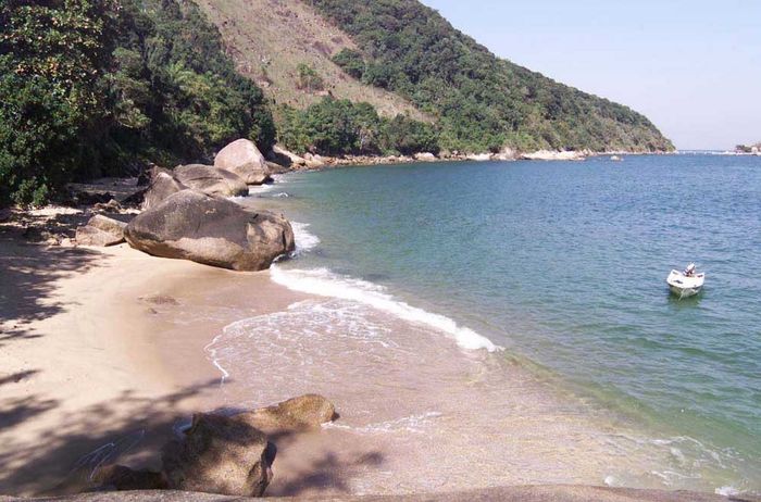 Praia no Guarujá