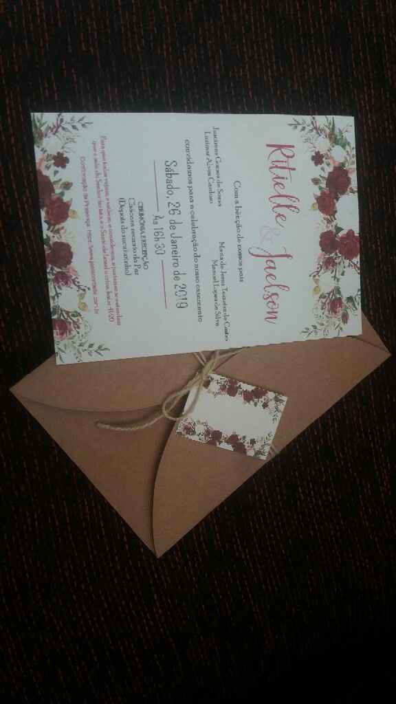 Convite de Casamento - 2