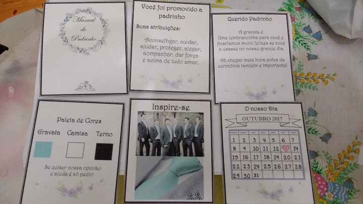  Caixa convite dos padrinhos solteiros! #vem ver! - 7