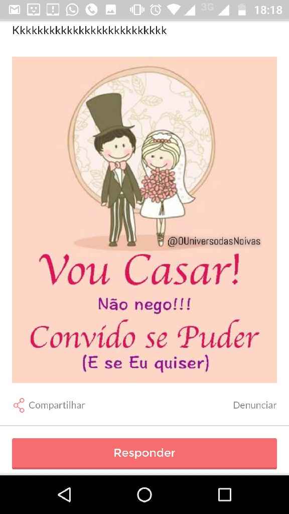  Todo mundo quer opinar no meu casamento #desabafo - 1