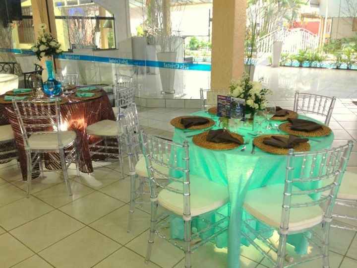 Espaço da festa