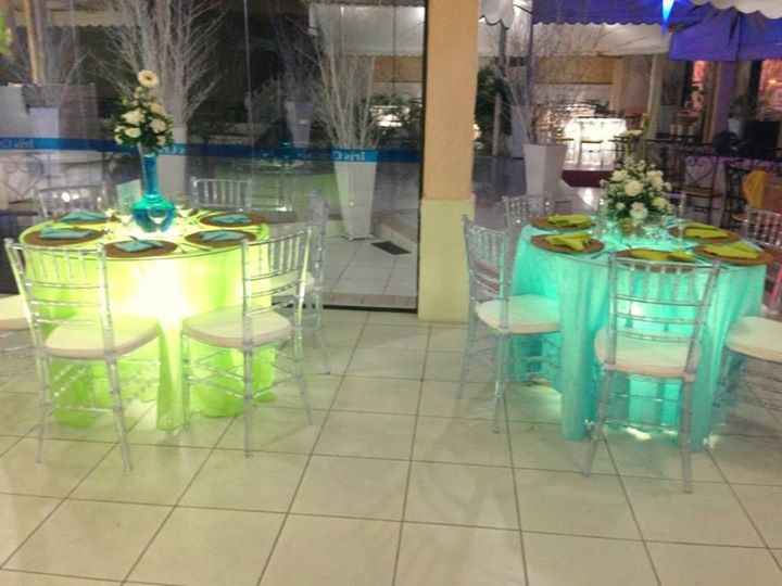 Espaço da festa