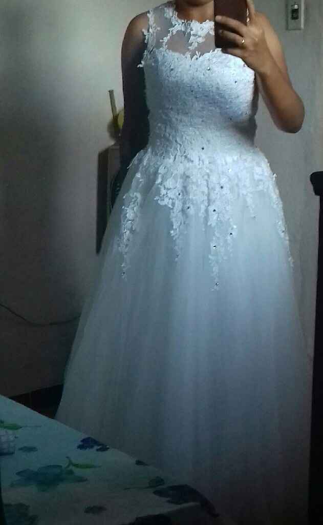 Vestido civil e da cerimônia escolhidos - 3