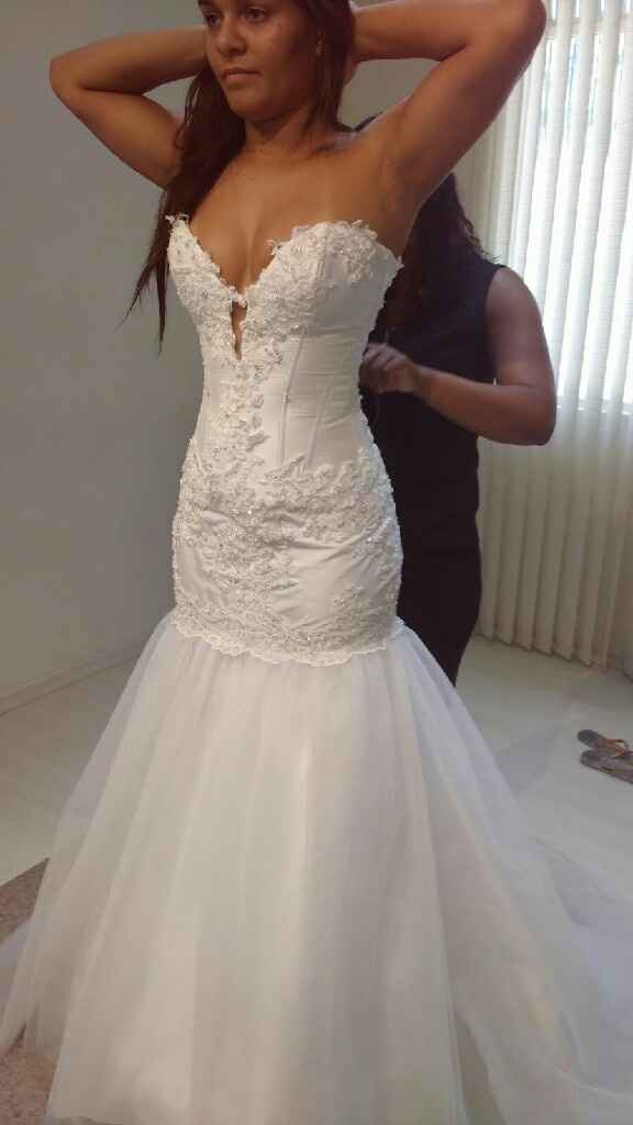 Escolhi meu vestido, simplesmente apaixonada - 1