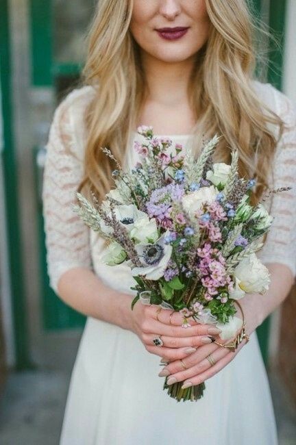 Escolhi meu bouquet - branco e azul-- qual será o de vcs? - 1