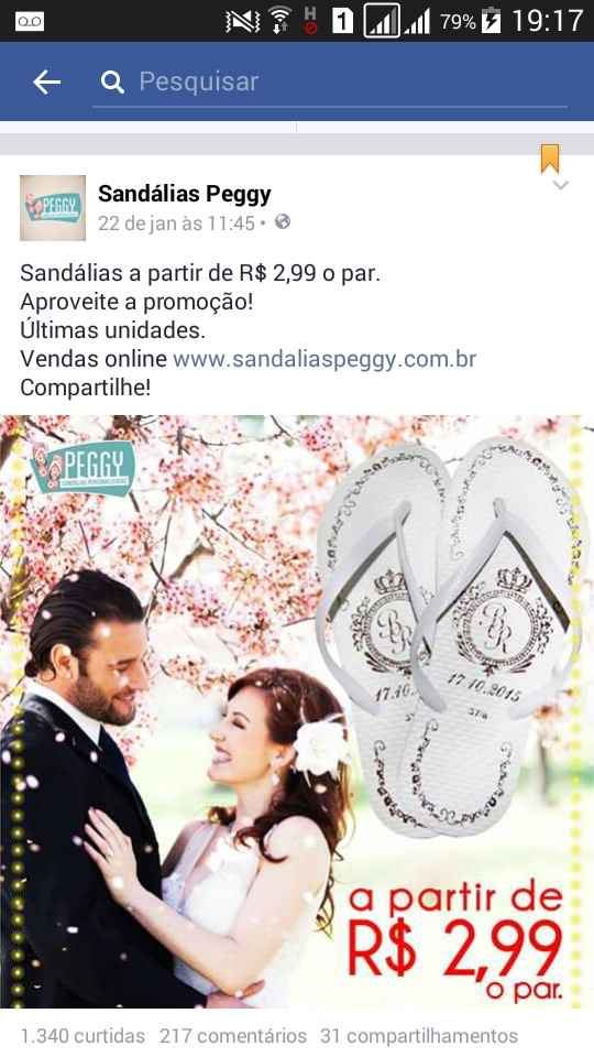 Chinelos para lembrancinhas..... - 1