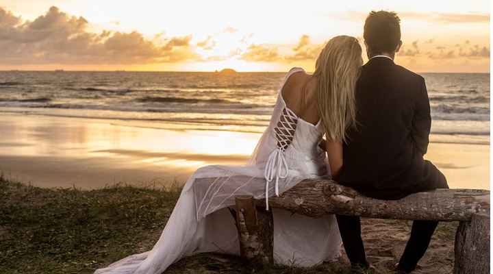 Idéias pro pré wedding praia - 1