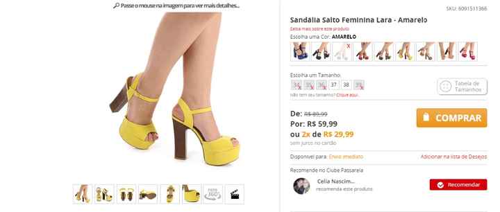 Sandálias Marca LARA