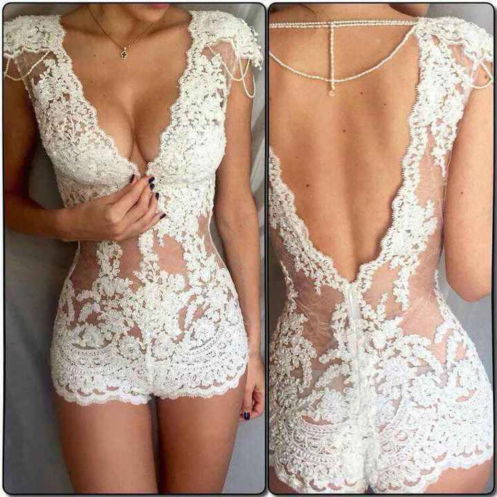 Lingerie da noiva... - 1