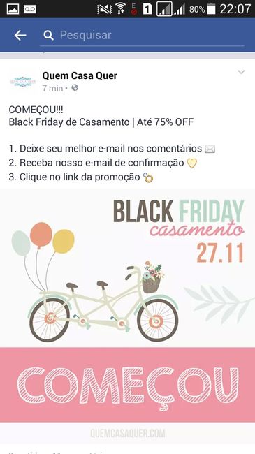 Black friday pras noivinhas, alguém sabe onde tem?? - 1