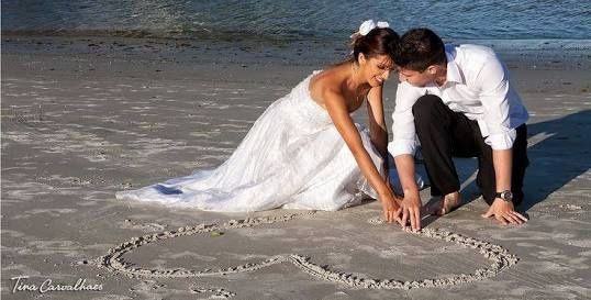 Idéias pro pré wedding praia - 2