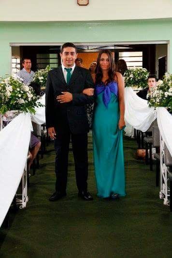 Fui madrinha! :) - 1