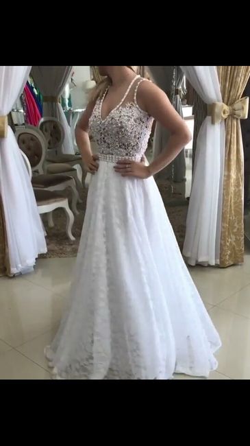 Qual dos 2 vestidos de noiva? ajudem!! - 4