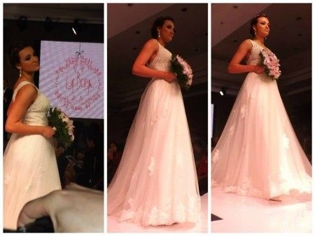 Vestido La Boda na passarela - Primeira opção