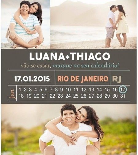 Save the date - Luana e Thiago 9