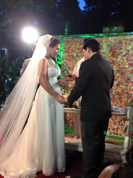 Cerimônia de casamento Lu e Thi