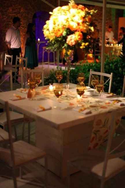 Decoração âmbar