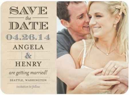 save the date