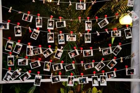 Varal de fotos