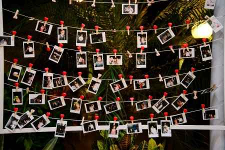Varal de fotos