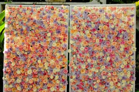 Muro de flores