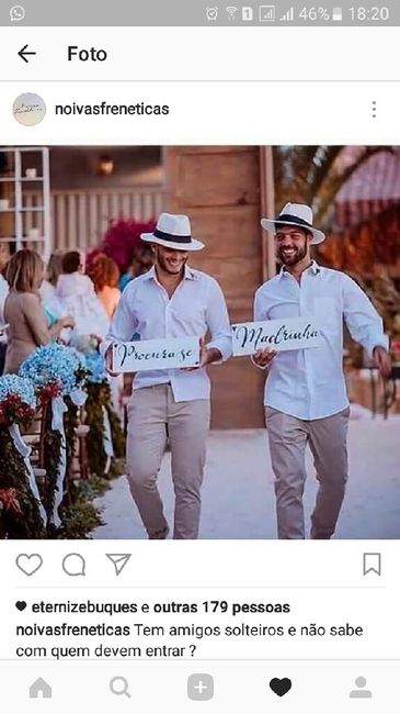 Mais padrinhos do que madrinhasq - 1