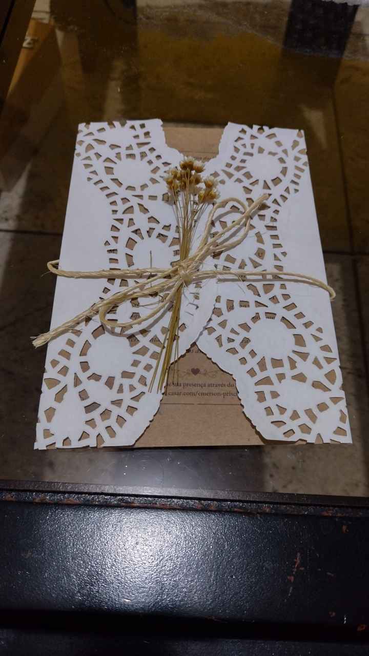 Convite de casamento - 2